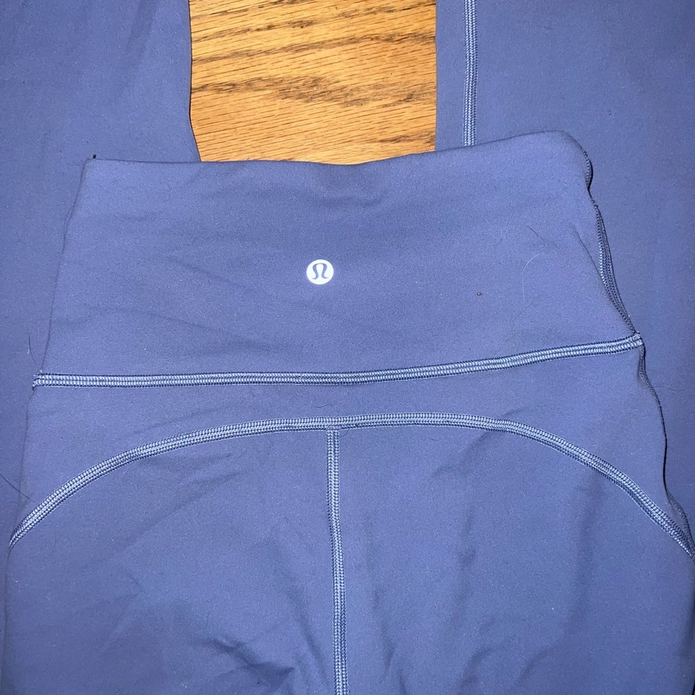 lululemon align blue flare leggings